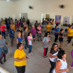 Hoje foi dia da Quinta Lilás no Centro de Convivência Renascer, em Marataízes